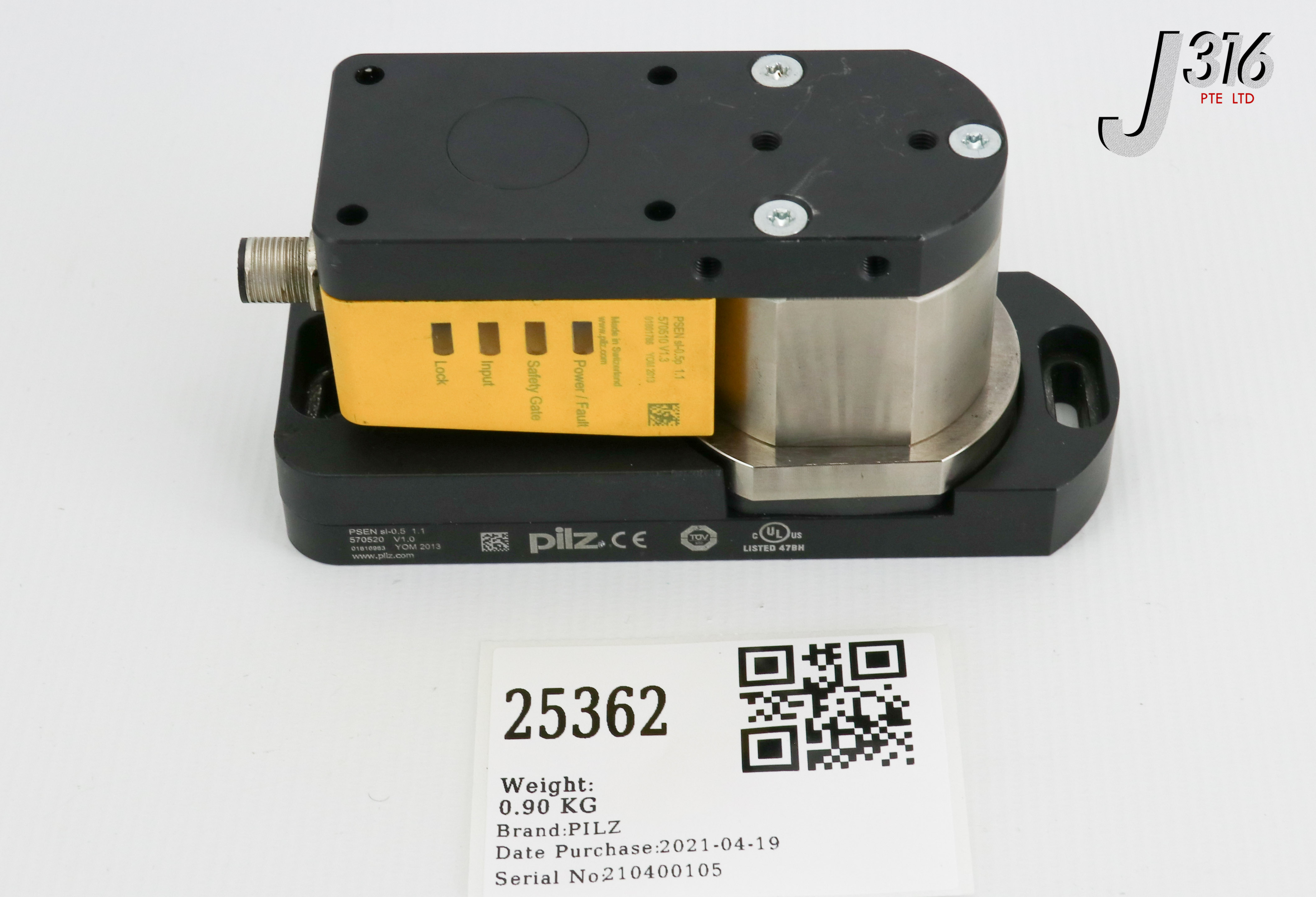 25362 PILZ SAFETY GATE SYSS PSENSLOCK, PSEN SL-0.5 1.1, 570520